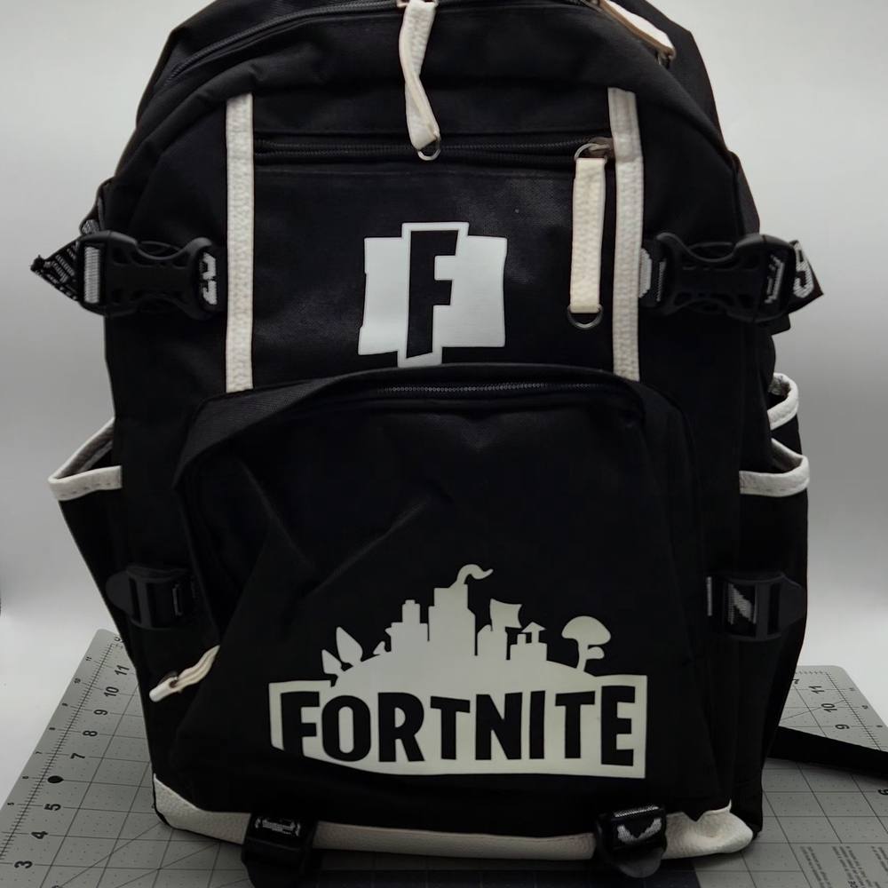 Fortnite Backpack w USB Charging Port Headphone Jack  Laptop Bag Limited Edition
